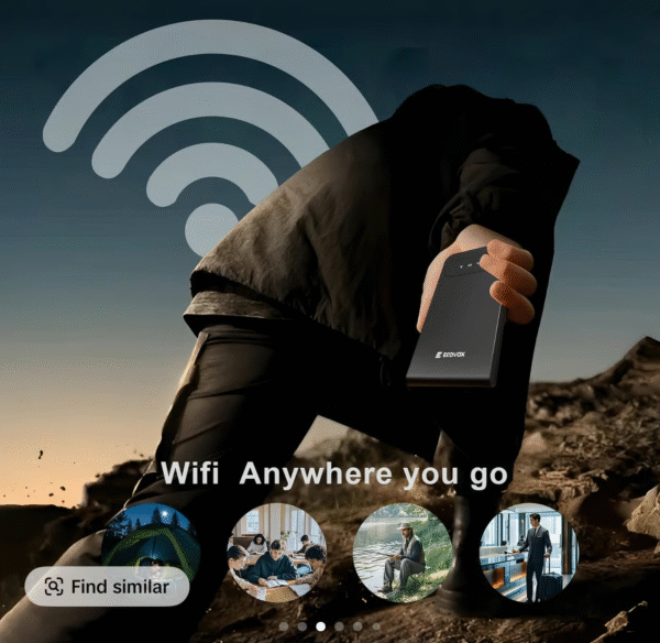 ECOVOX 2025 Portable WiFi Hotspot – Global 4G Router with Unlimited Data, No SIM Needed, Tri-Band Support for Home, Travel & Outdoor Use - Image 5